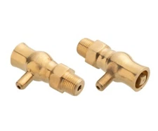 Arroll Brass Bleed Valve for cast iron radiators - 1/8" BSP