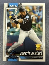 Topps 2026 Series 1 Agustin Ramirez Miami Marlins #287 All-Star Rookie Card