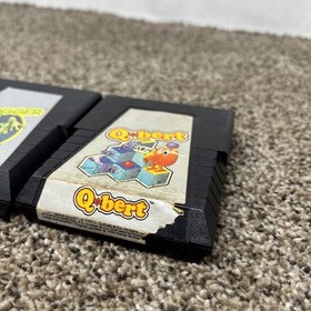 Frogger And Qbert Atari 2600 Game Lot Tested And Working