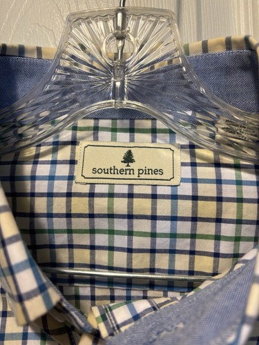 LOT 6 Shirts Men L Long Sleeve Button Up Southern Pine Frederick Flusser Saddle - Picture 19 of 22