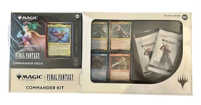 mtg final fantasy costco bundle Magic The Gathering MTG FF Final Fantasy Commander Kit Costco SEALED