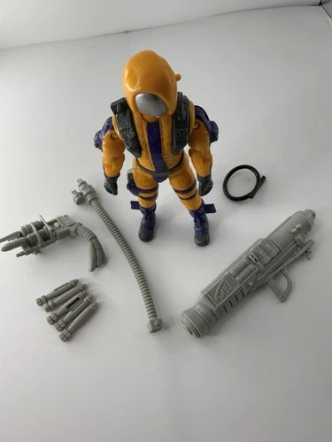 Vintage Hasbro GI Joe HEAT Viper Action Figure w/Weapon, Ammo, Accessories