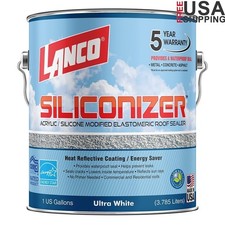 Acrylic Elastomeric Roof Sealer Waterproof Reflective Siliconized Coating Roofs