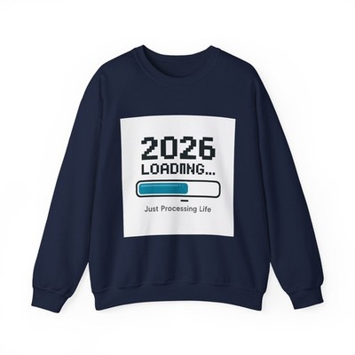 2026 Loading Bar Sweatshirt | Funny New Year Countdown