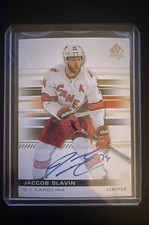 2019-20 SP Authentic - 2020-21 SP Authentic Update Jaccob Slavin #80 Limited...