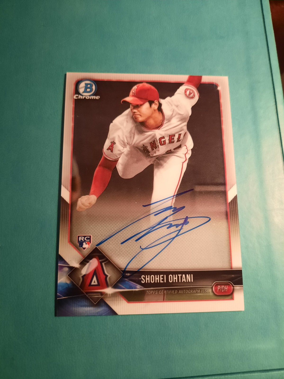 2018 Bowman Chrome Shohei Ohtani RC Auto