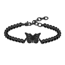 Cremation Jewelry Butterfly Urn Bracelet for Ashes for Women Stainless Steel ...