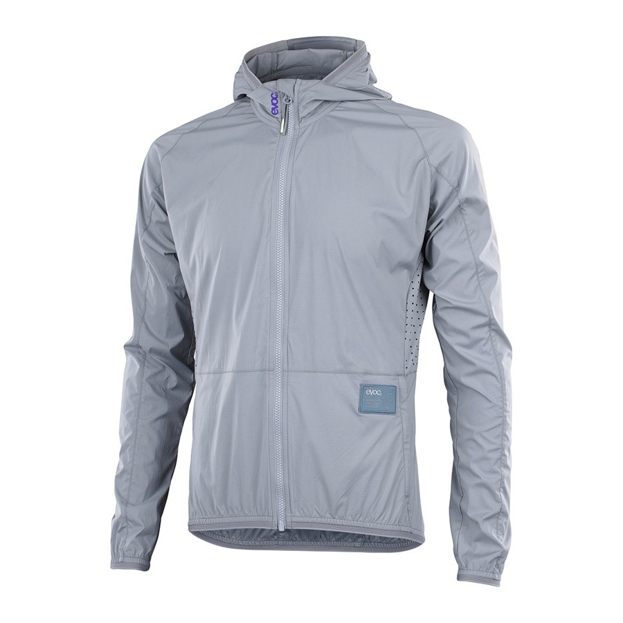 EVOC Wind Jacket S Stone Lightweight Windproof Breathable Packable Cycling 34690₽