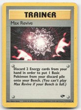 Max Revive 117/132 Gym Challenge Unlimited Pokemon TCG DM