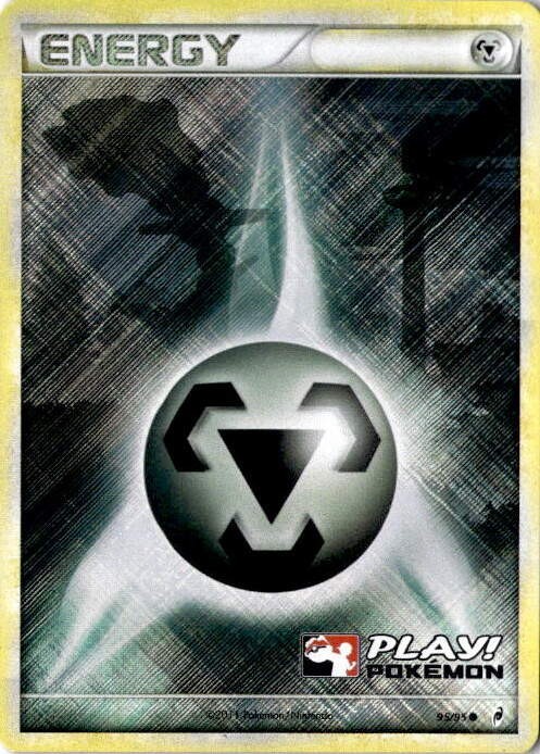 Metal Energy 95/95 Play Pokemon (Steelix) Crosshatch Foil LP/NM