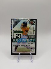 2024 Panini Prospect Edition - Rodney Green Jr. #153 Black Velocity Prizm /39