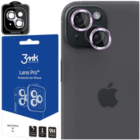 3Mk Lens Protection Pro Kameraschutz FüR Iphone 15 Plus, Pink