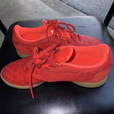 Adidas Shoes Mens 6 Copa Sense 3 Indoor Sala Soccer FY6157 Sneakers Red Leather