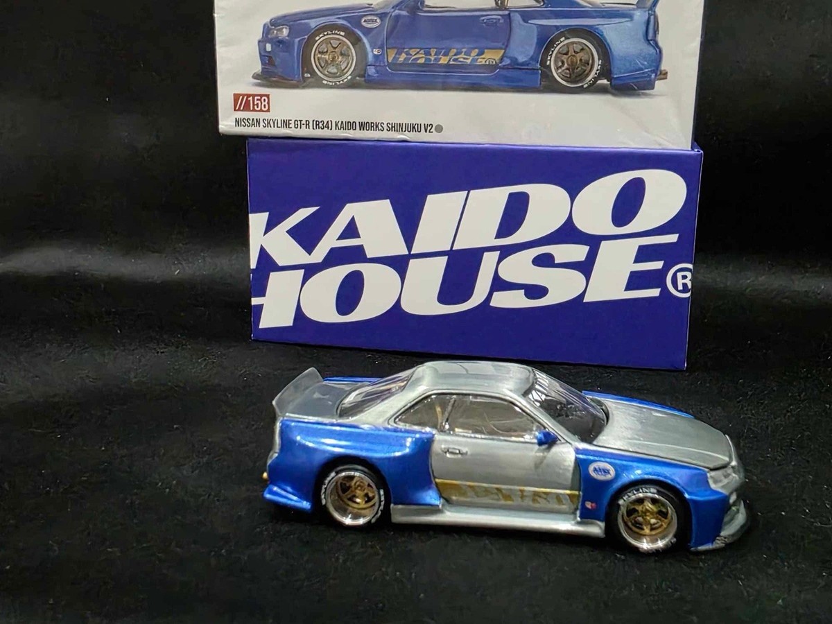 CHASE - Kaido House x MINI GT - Nissan Skyline GT-R R34 V2 Aero