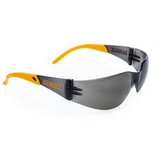 Dewalt Protector Safety Glasses Smoke 99.9 UVA/UVB Protection DPG54-2D EU
