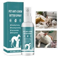 Bitter Spray for Pet Stop Chewing Behavior Corrector Training Aid for Dog  Cat