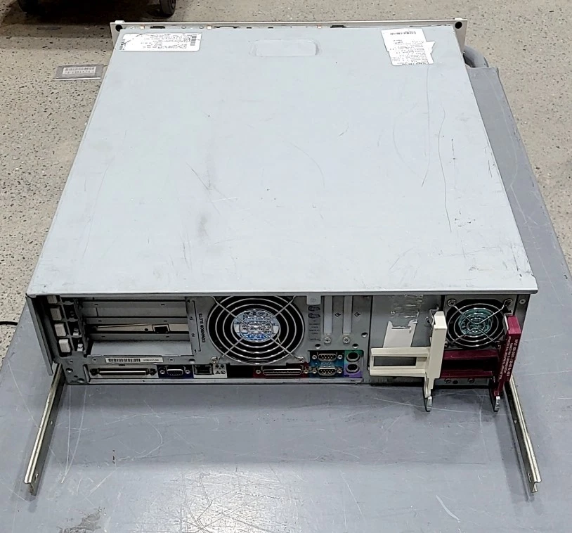 COMPAQ proliant dl380 dl380r01 p733-256 Server Pentium III 256MB SEE NOTES - Image 3 of 4