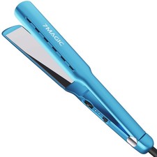 Flat Iron Hair Straightener 1.7 Inch Adjustable Temp Dual Voltage