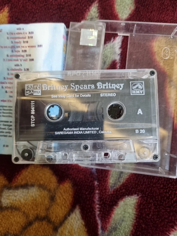Britney Spears Britney INDIA MADE CASSETTE - Image 3 of 4