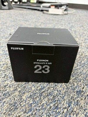 Fujifilm Fujinon XF 23mm F/2 R WR Lens - Black for sale online | eBay