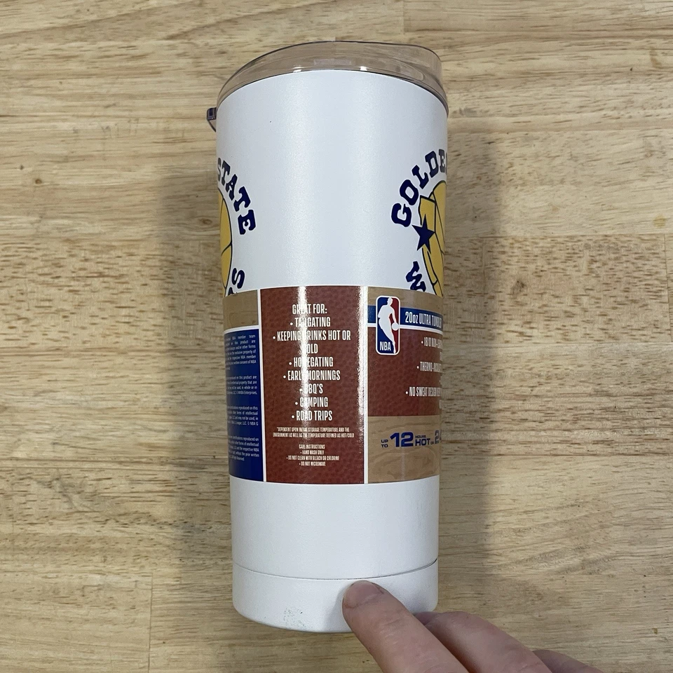 Nuevo Boelter Brands Golden State Warriors aislado frío/calor 20 OZ tapa de taza Foto 2 de 4