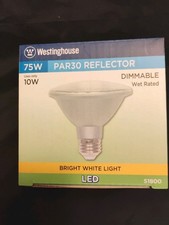 LED 10 Watt PAR30 DIMMABLE 3000K 75W Equiv. Wet Rated Lot of 6