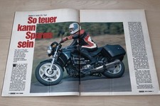 Motorrad 20/1988 BMW K 75 mit 50PS im TEST auf 4 Seiten