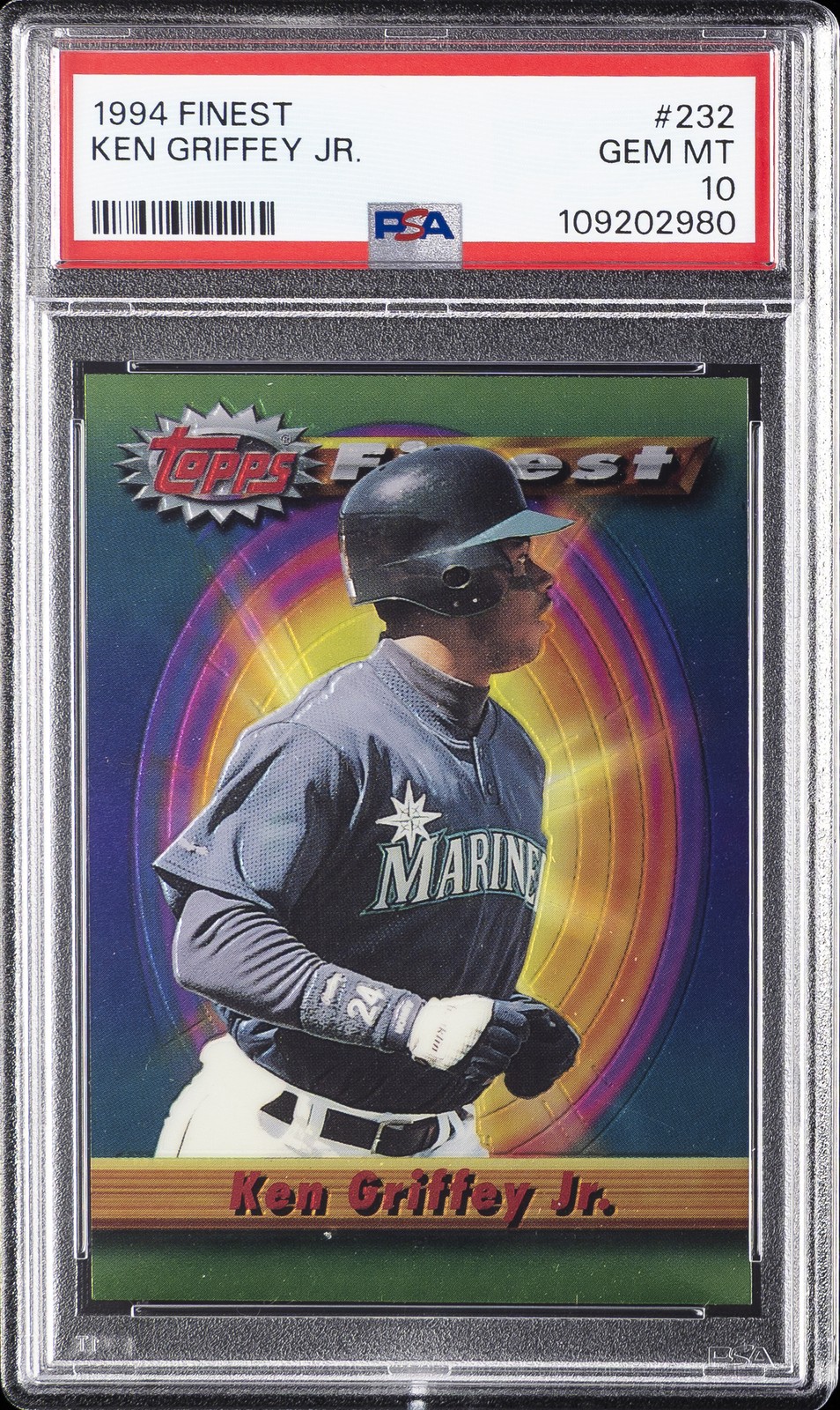 1994 FINEST #232 KEN GRIFFEY JR. PSA 10