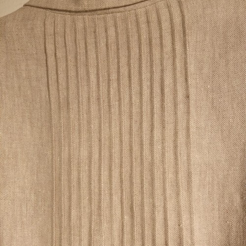 Abito donna LINO tg 10 marrone con bottoni davanti manica corta vintage anni 90 MIDI - Foto 11 di 12