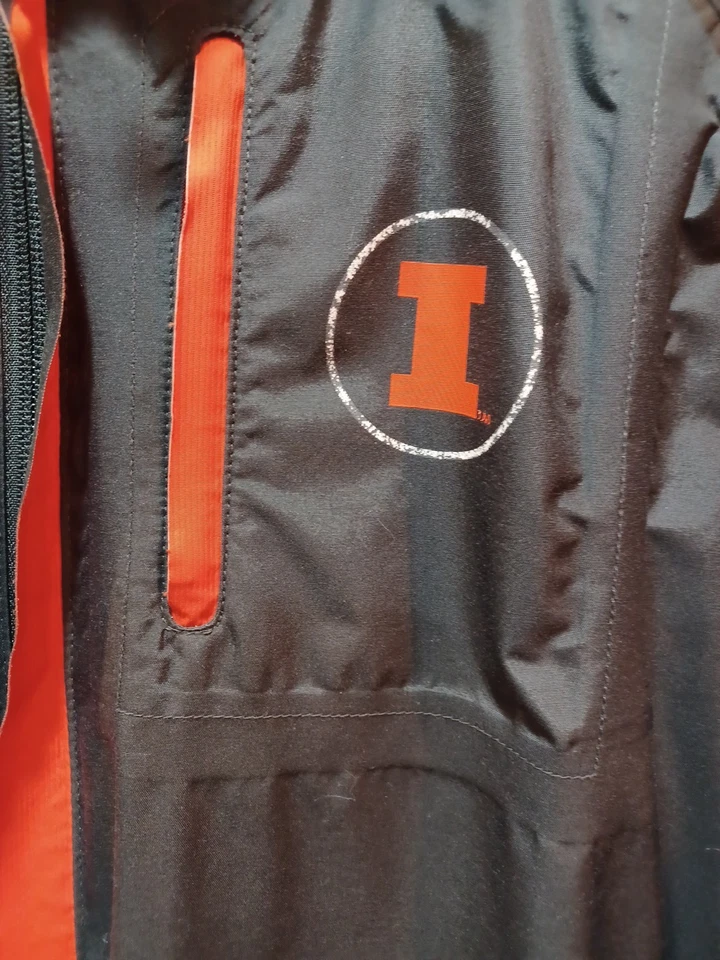 Fighting ILLINI-NIKE Storm-Fit Jacket Designed To Resist Wind & Rain Size Small - Image 3 of 4