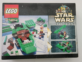 LEGO Star Wars EP1 Flash Speeder 7124 Factory Sealed Mint MISB Retired 2000
