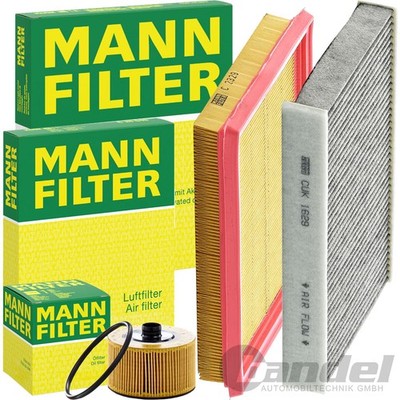 MANN INSPEKTIONSPAKET passend für NISSAN JUKE F15 PULSAR C13 -12.19 1.2 DIG-T