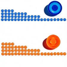 US Dental fit ZEST locator Male Cap Inserts Standard Angle Range 20 -1.2/2.4lbs