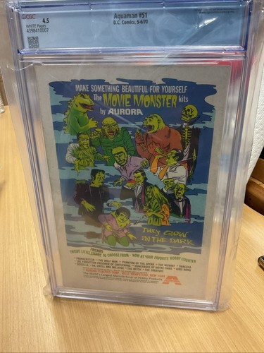 Aquaman #51 - DC 1970 Bronze Age issue - CGC 4.5 - Picture 2 of 2