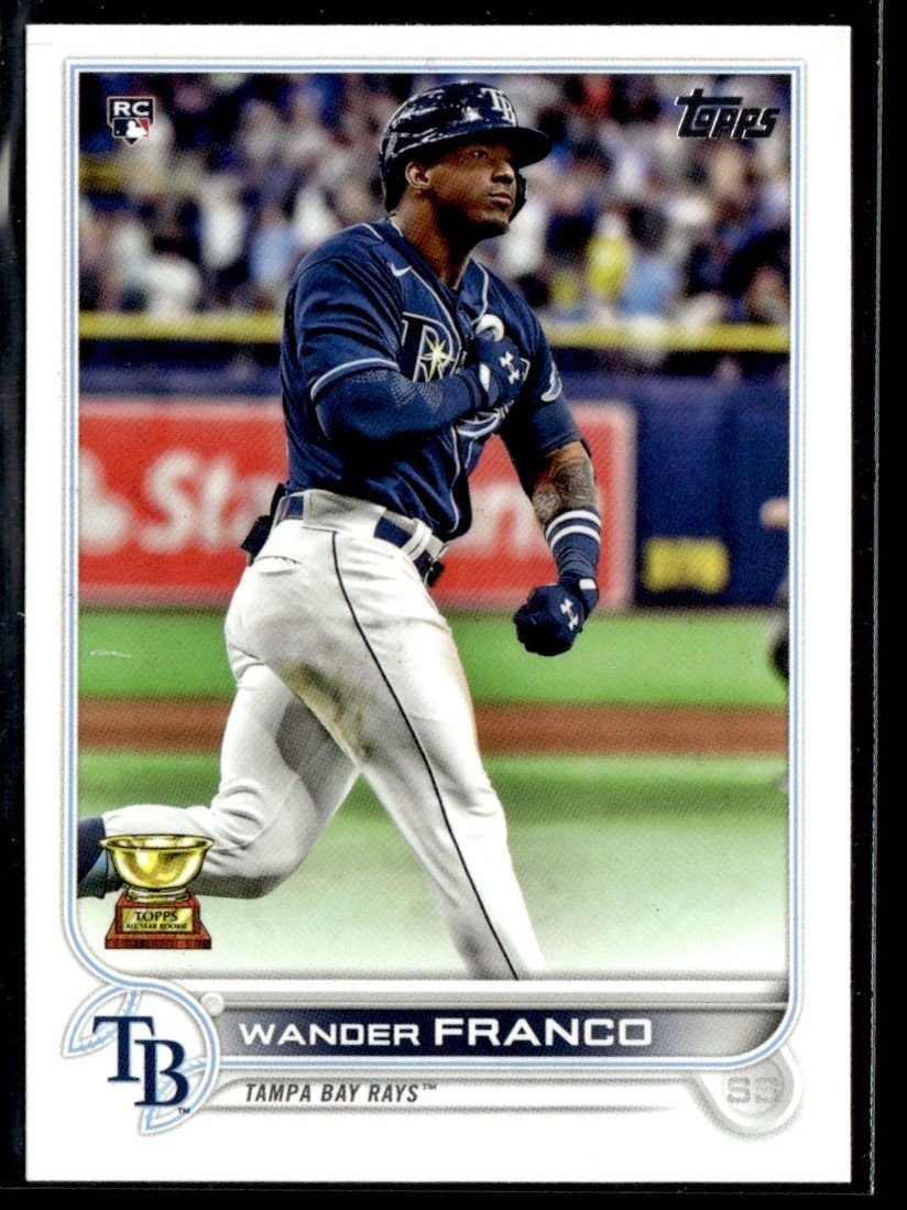 2022 Topps Wander Franco Rookie Tampa Bay Rays #215