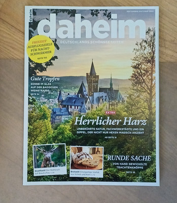 daheim Nr. Jan/Feb-Mai/Juni-Juli/Aug-Sep/Okt-Nov/Dez 2024 + Sep/Okt 2022 6 Hefte