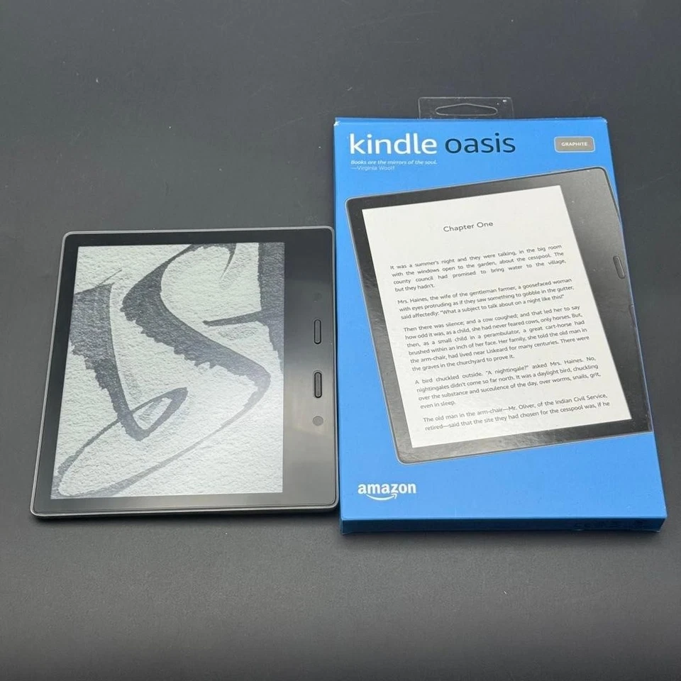 Amazon Kindle Oasis 10th Gen E-book Reader 32GB 7-inch Wifi Bluetooth No Ads JP - Image 2 of 4