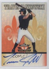 2012 Leaf Valiant Orange 80/99 Travis Jankowski #VA-TJ1 Auto 0p8
