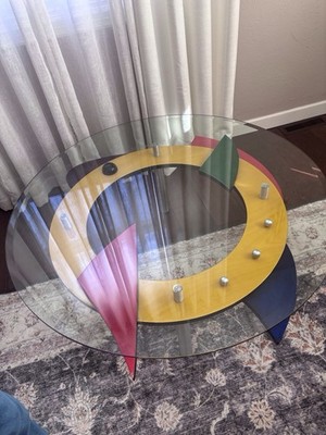 POSTMODERN MEMPHIS DESIGN STYLE COFFEE TABLE 