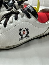DEXTER women's Size 6 1/2 Bowling Shoes Nice Combo With Inserts And Covers