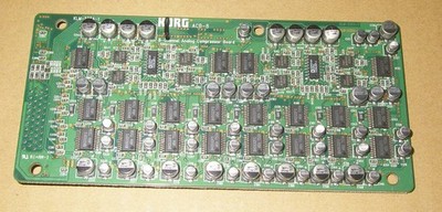 KORG ACB-8 8-CHANNEL ANALOG COMPRESSOR BOARD w/ Manual Tested Japan JP MG01 1.0