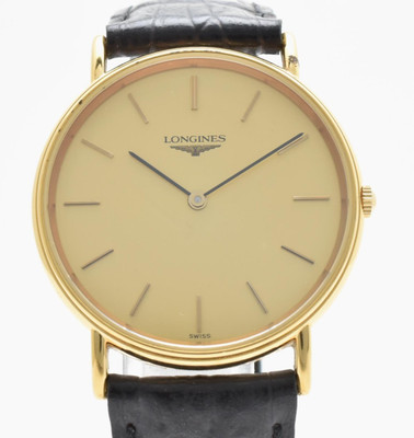 Vintage [Exc+5] Longines L4.637.2 La Grande Classique Gold Qz Herrenuhr JAPAN