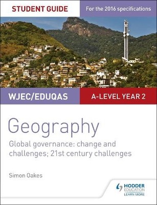 Simon Oakes WJEC/Eduqas A-level Geography Student Guide 5: Global  (Taschenbuch)