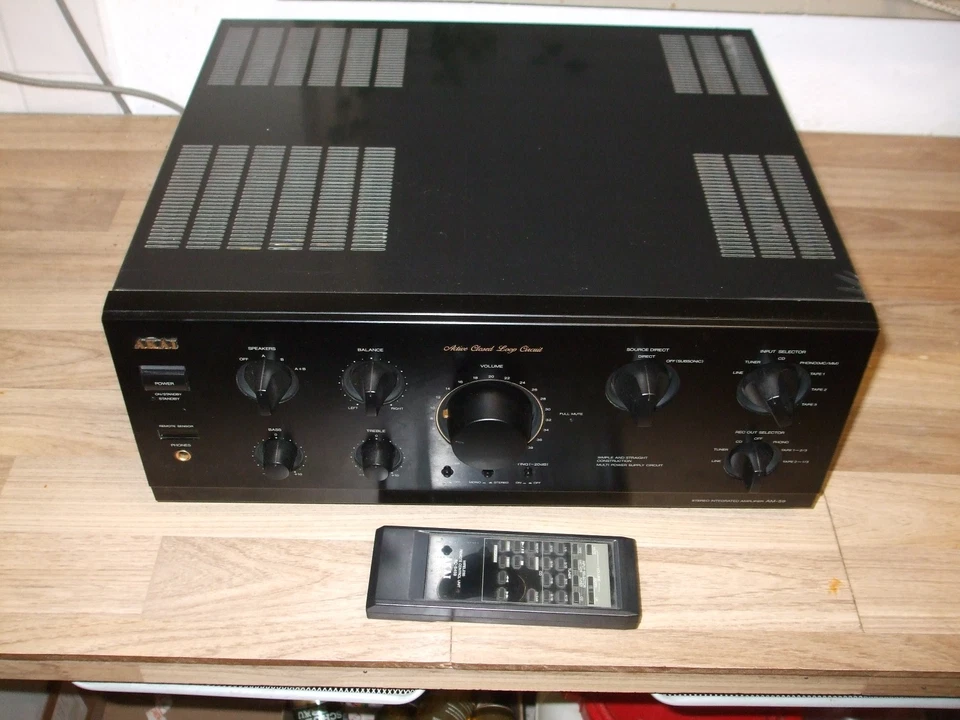 Akai AM-59 with Remote control in Original plastic foil. - Bild 3 von 4