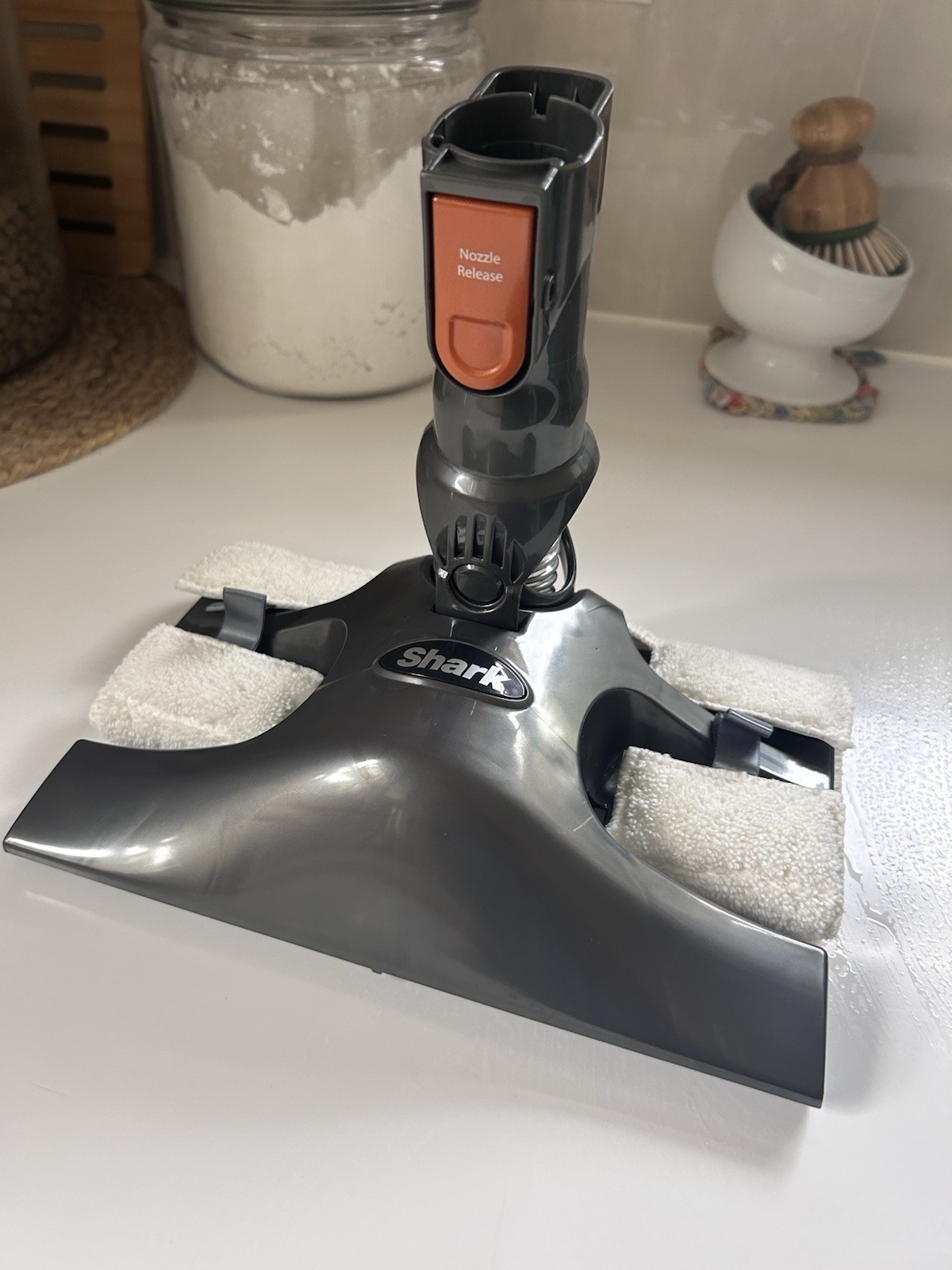 Shark Floor Duster with Mop Pad Attachment