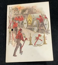 Atlantic Engine Co. No. 2 Fireman’s Annual Ball Program Camden Maine Vintage