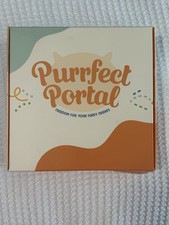 Purrfect Portal Cat Door Interior Cat Door Easy Installation NEW Open Box