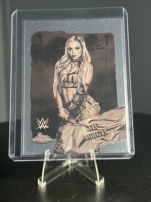 2025 Topps Chrome Cactus Jack WWE RDR-6 Liv Morgan Rodeo Rebels