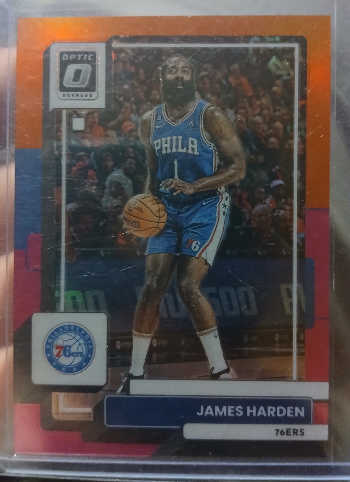 2022-23 Donruss Optic James Harden Two Tone (#02/15) #22 Sixers Clippers SSP