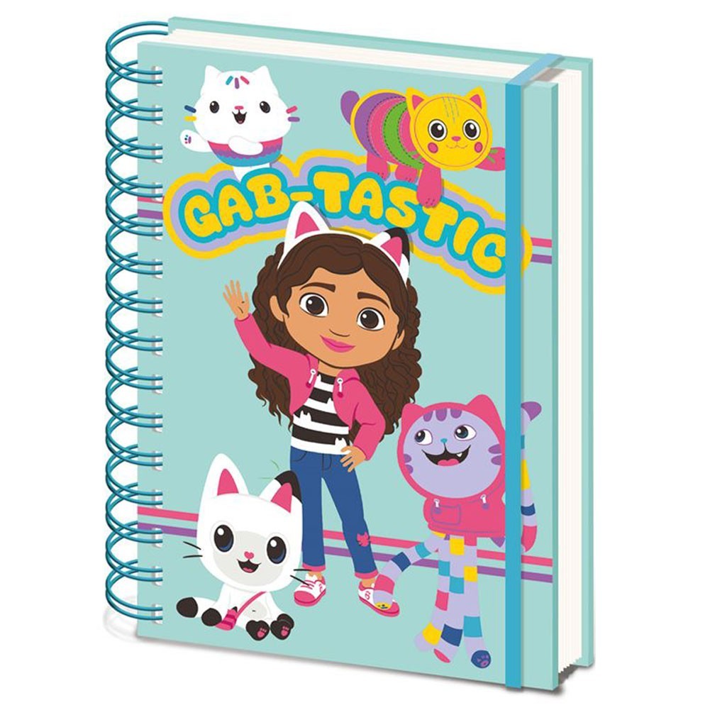 Gabby's Dollhouse Gab-tastic A5 Wiro Notebook, Official Stationery Gift - Image 2